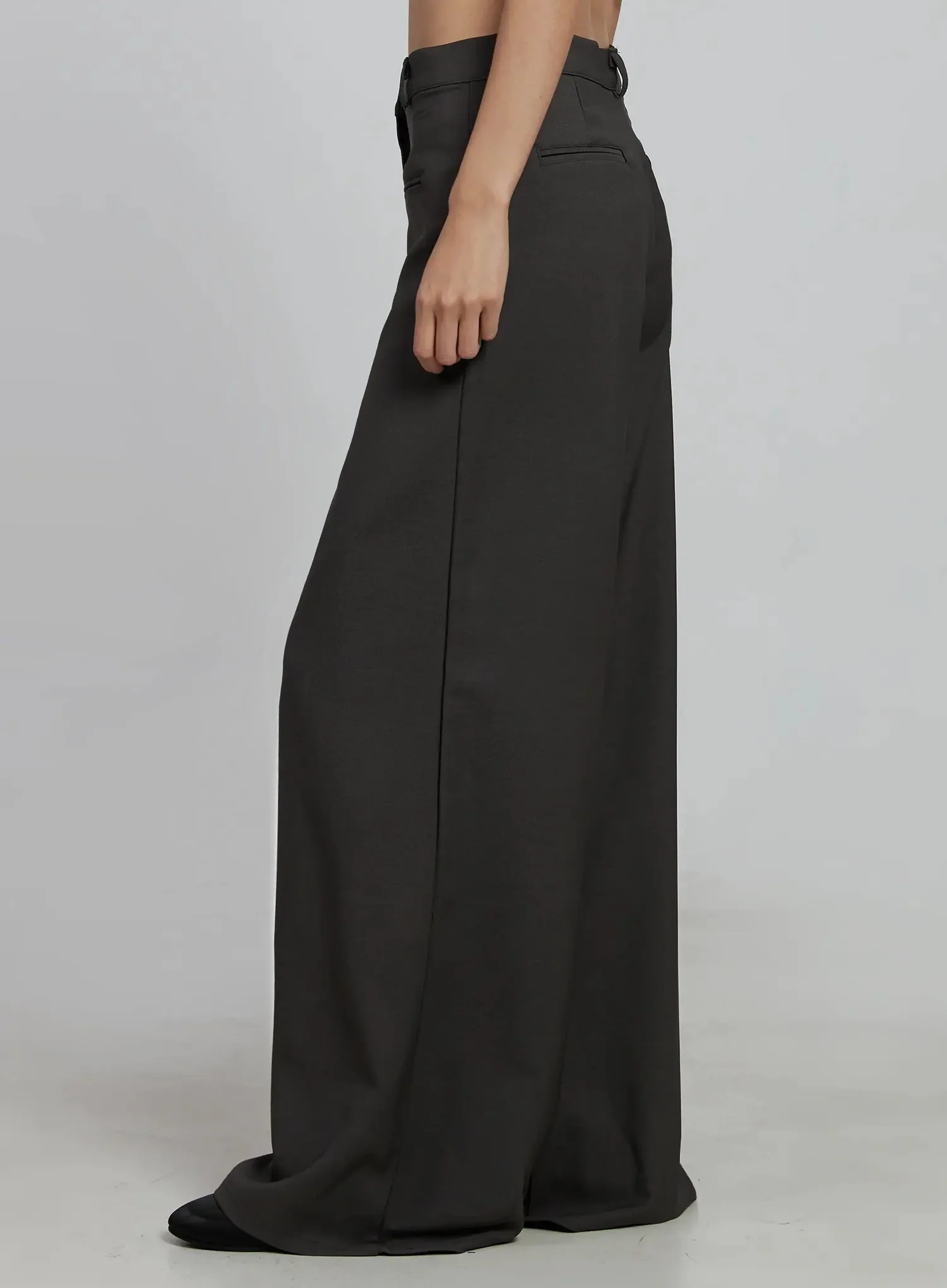 Wide Leg Tailored Trousers IM520 - Image 10