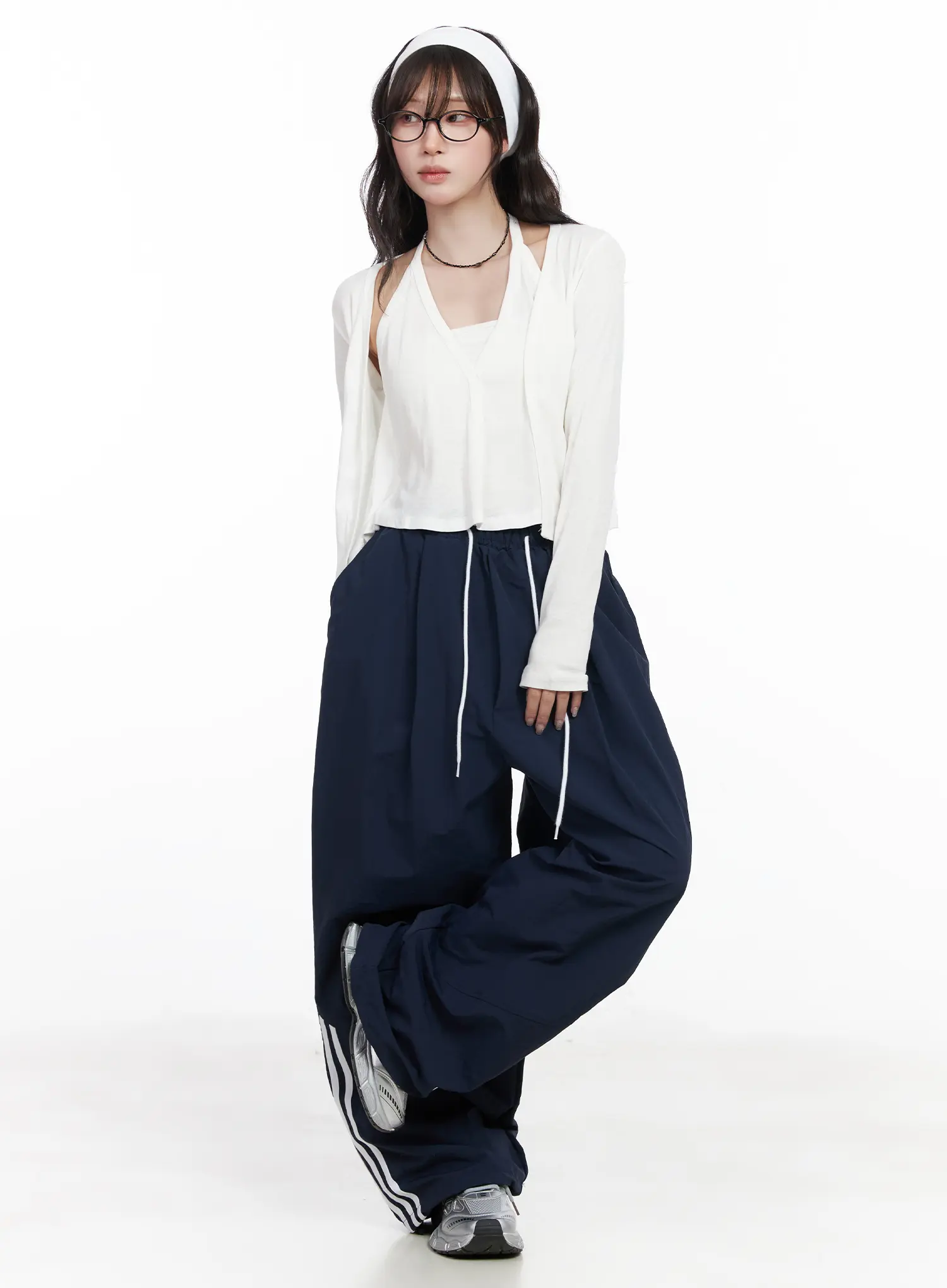Wide Leg Track Pants CF523 - Image 3