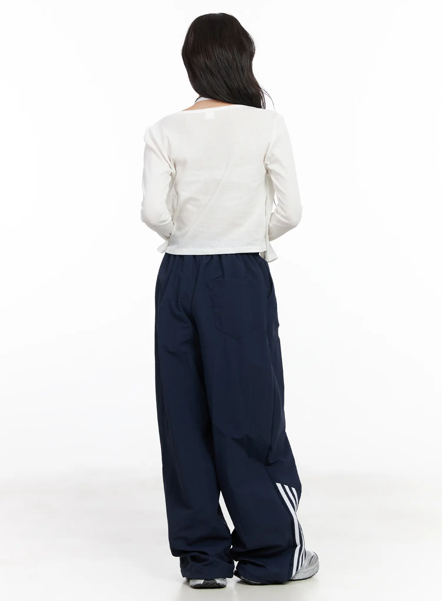 Wide Leg Track Pants CF523 - Image 4