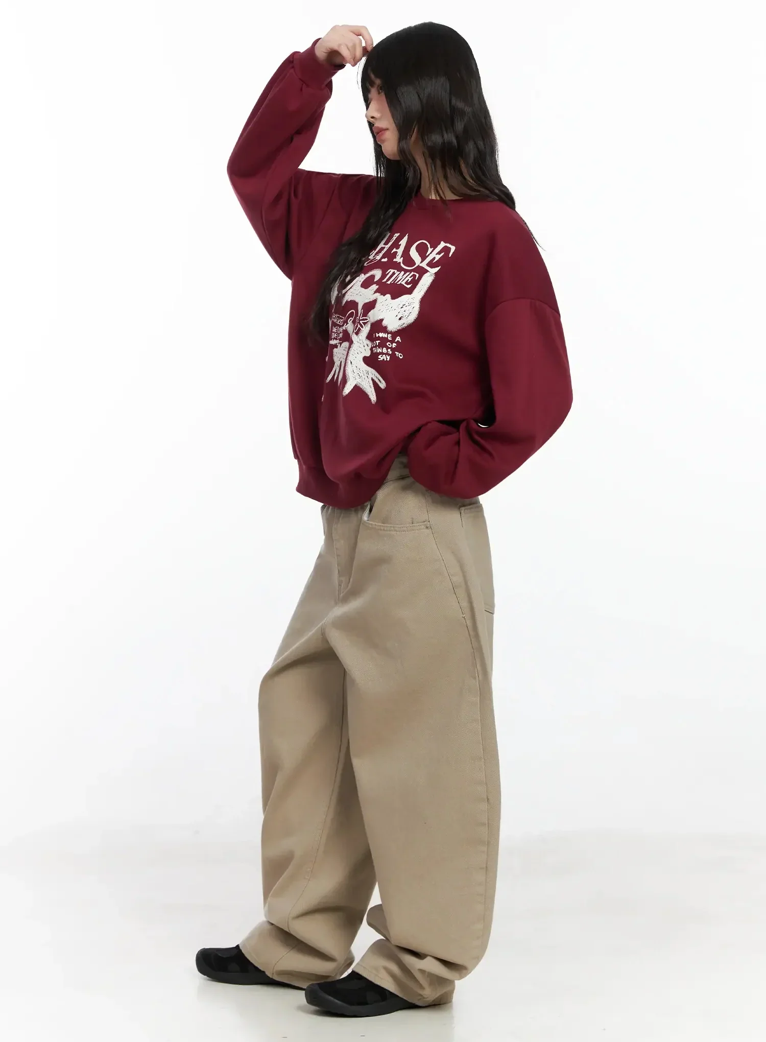 Wide Leg Trousers F516 - Image 7
