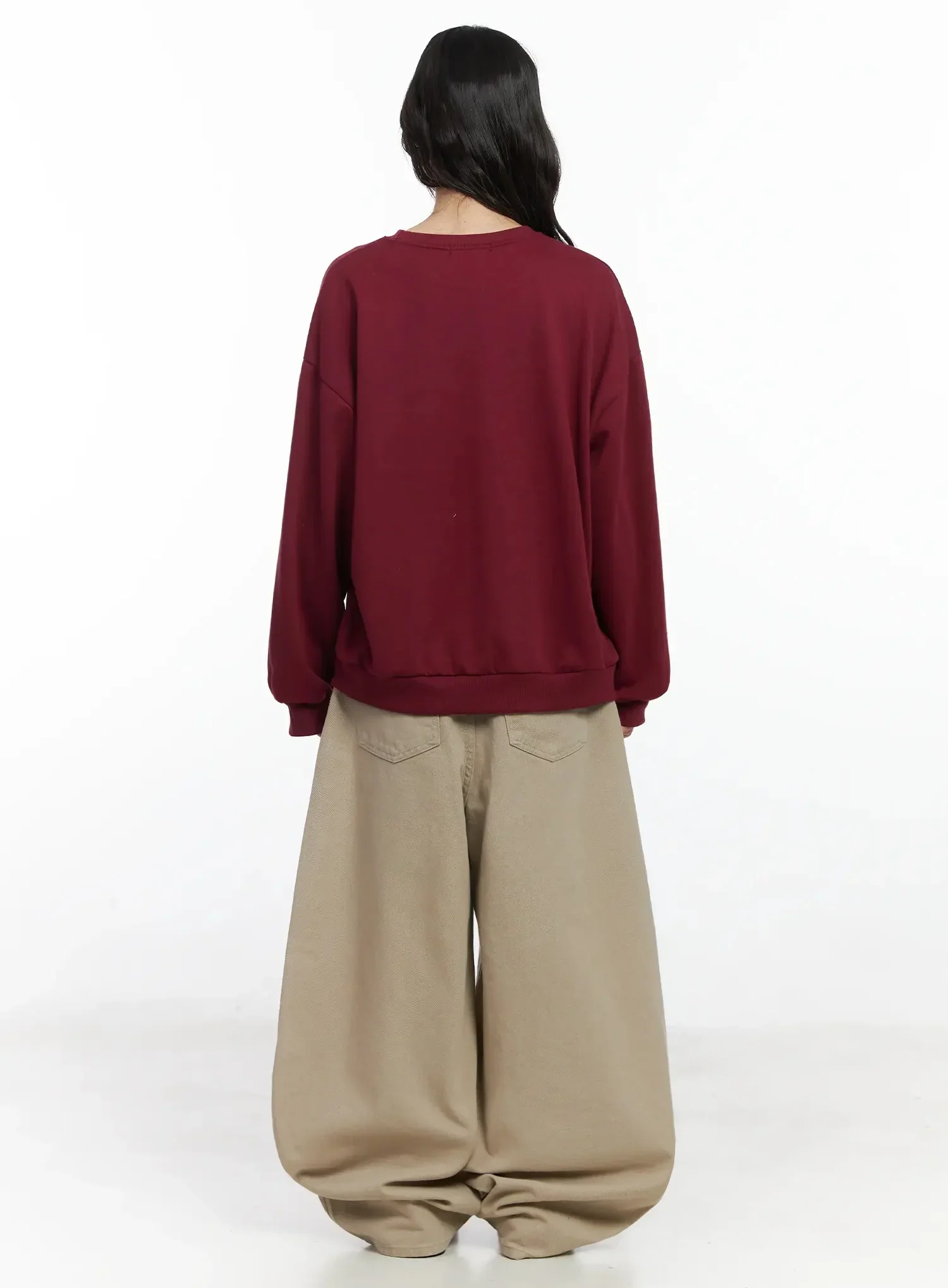 Wide Leg Trousers F516 - Image 8