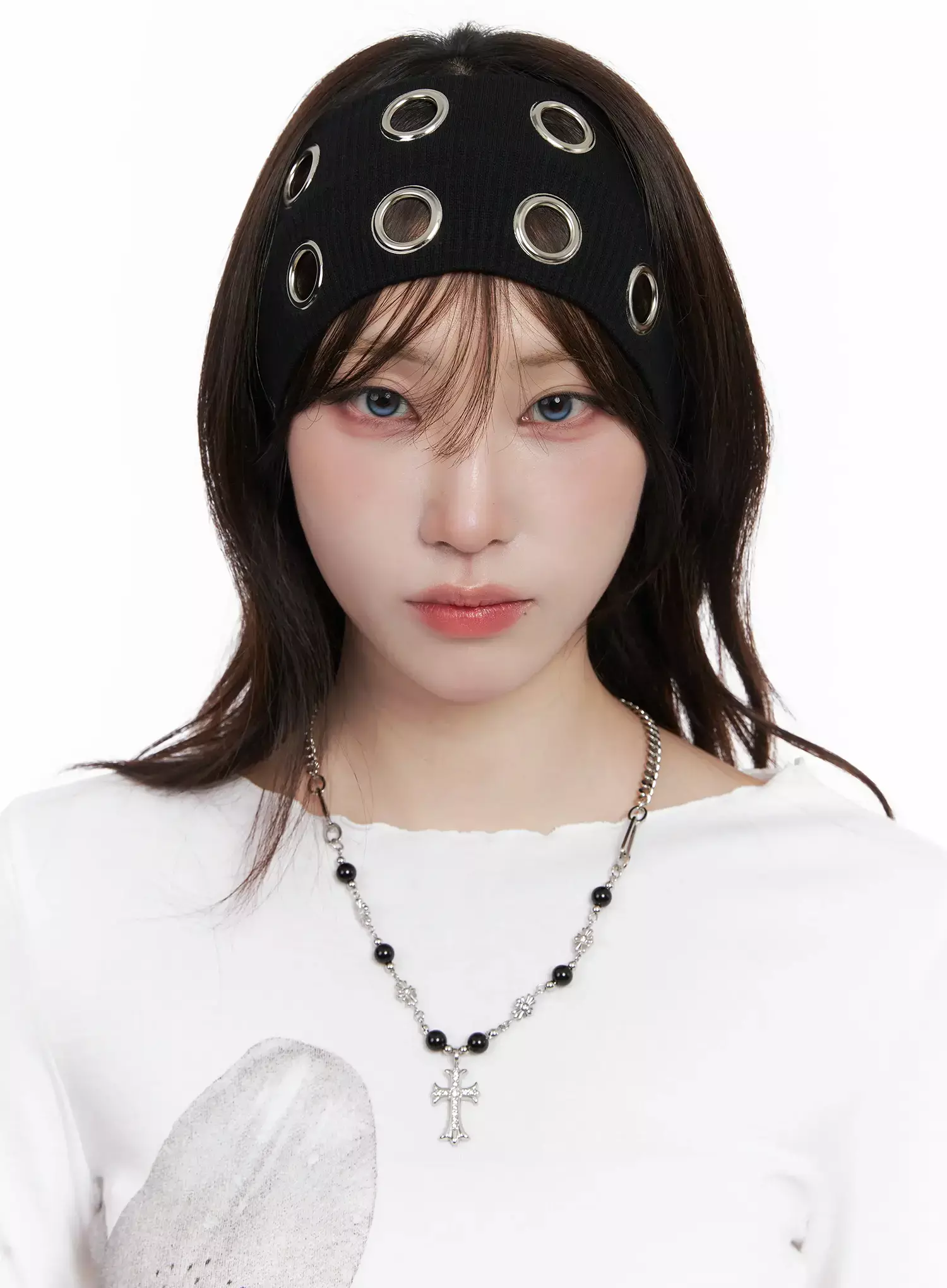 Wide Studded Hairband IN514 - Image 8