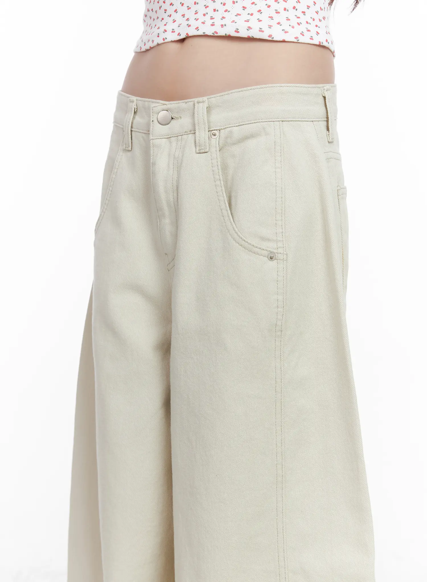 Wing Graphic Baggy Pants CM526 - Image 5
