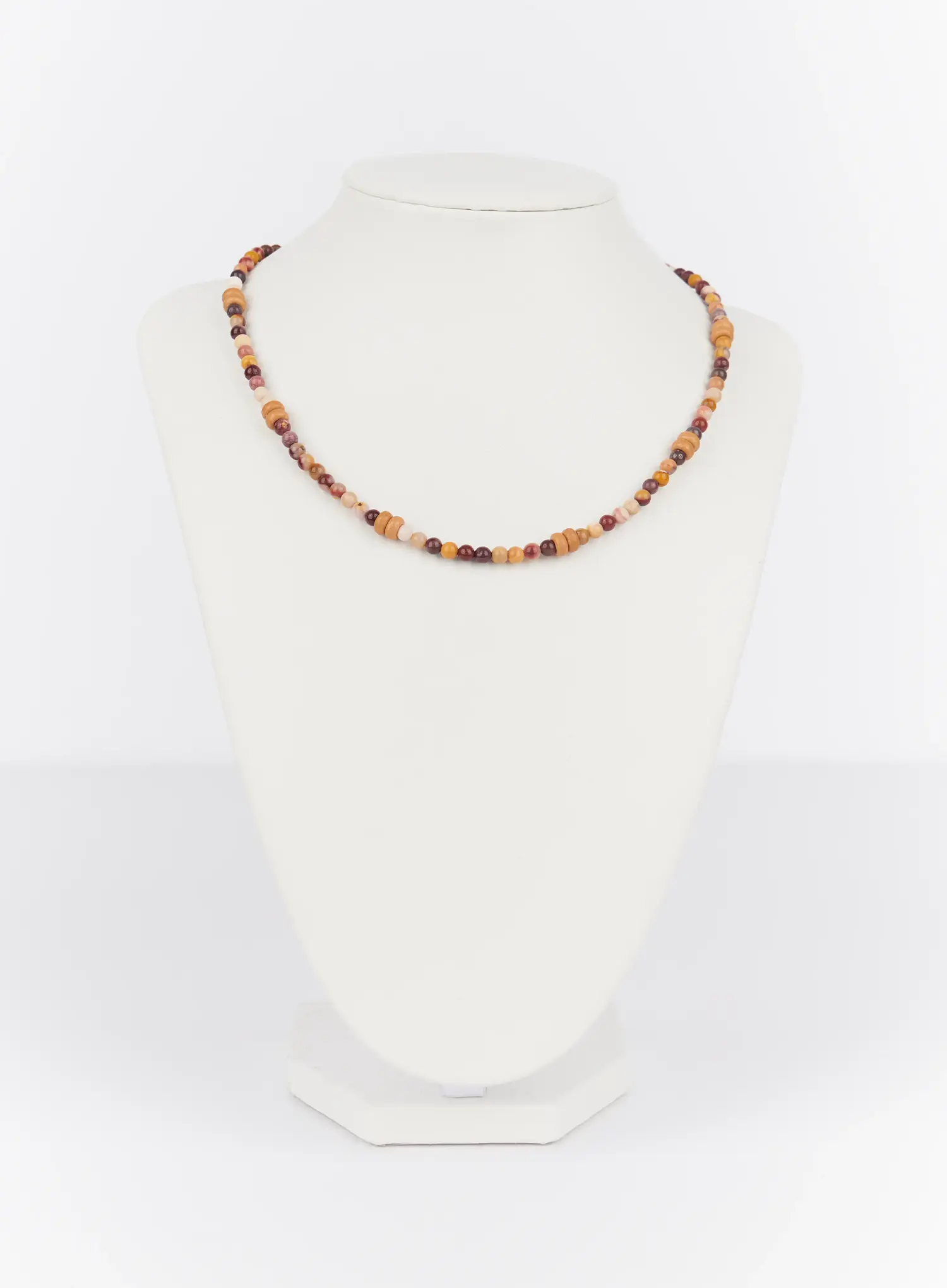 Wooden Bead Necklace IF506 - Image 7