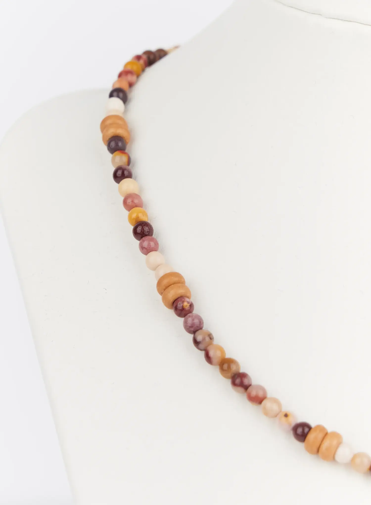 Wooden Bead Necklace IF506 - Image 8