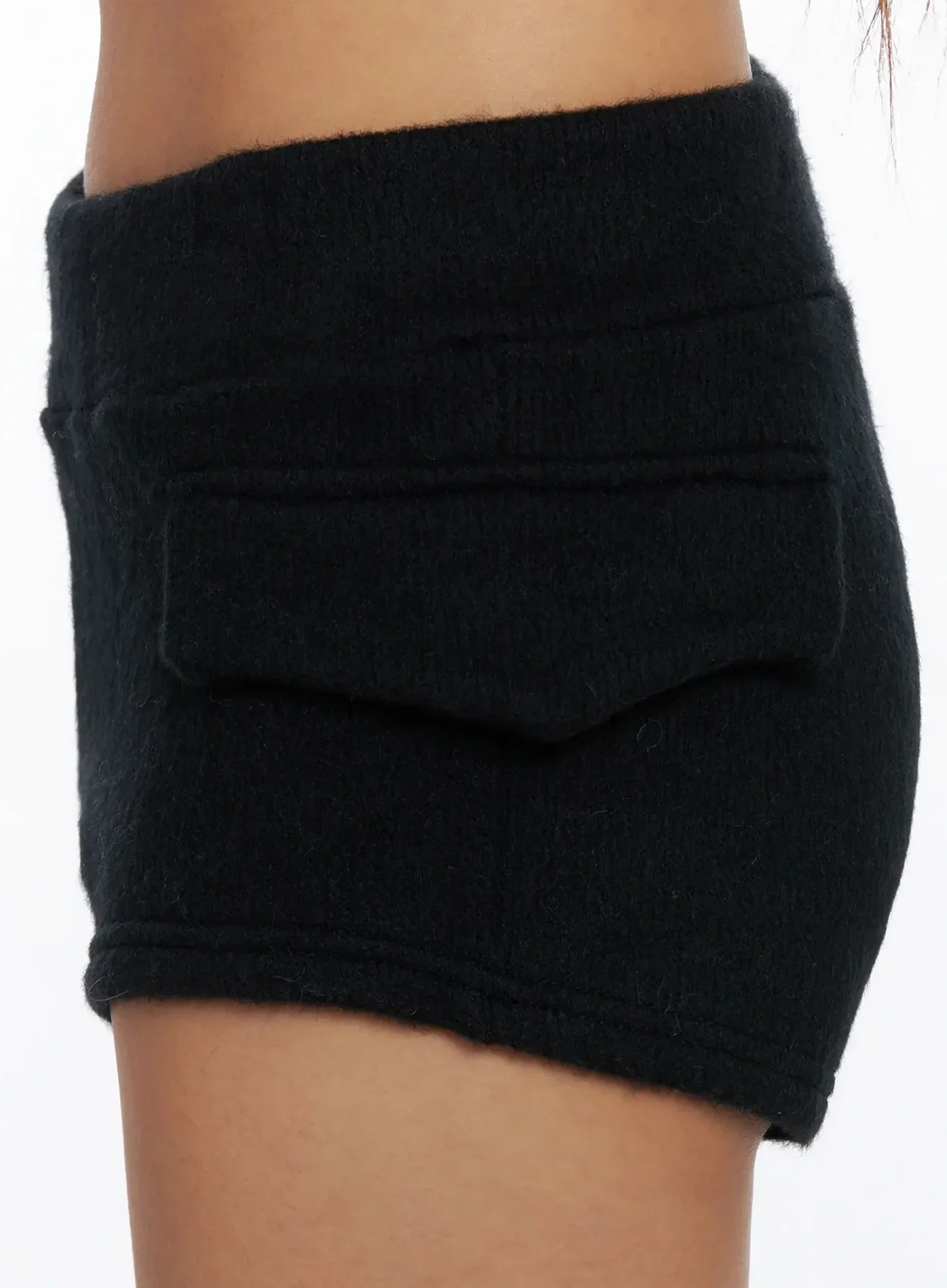 Wool-Blend Micro Shorts IN528 - Image 5