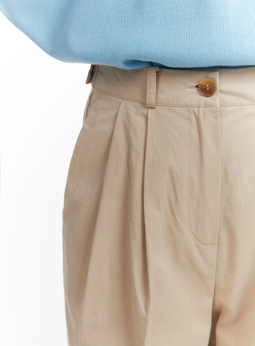 Woven Straight Leg Trousers OM411 - Image 5