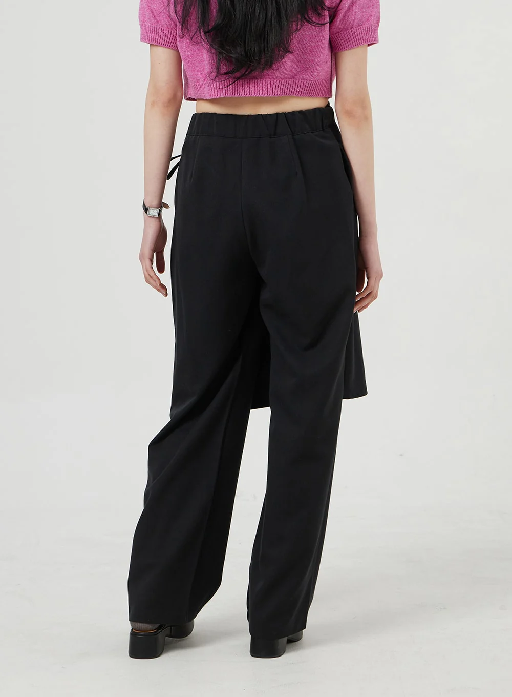 Wrapped Skirt Wide Leg Pants OF324 - Image 2