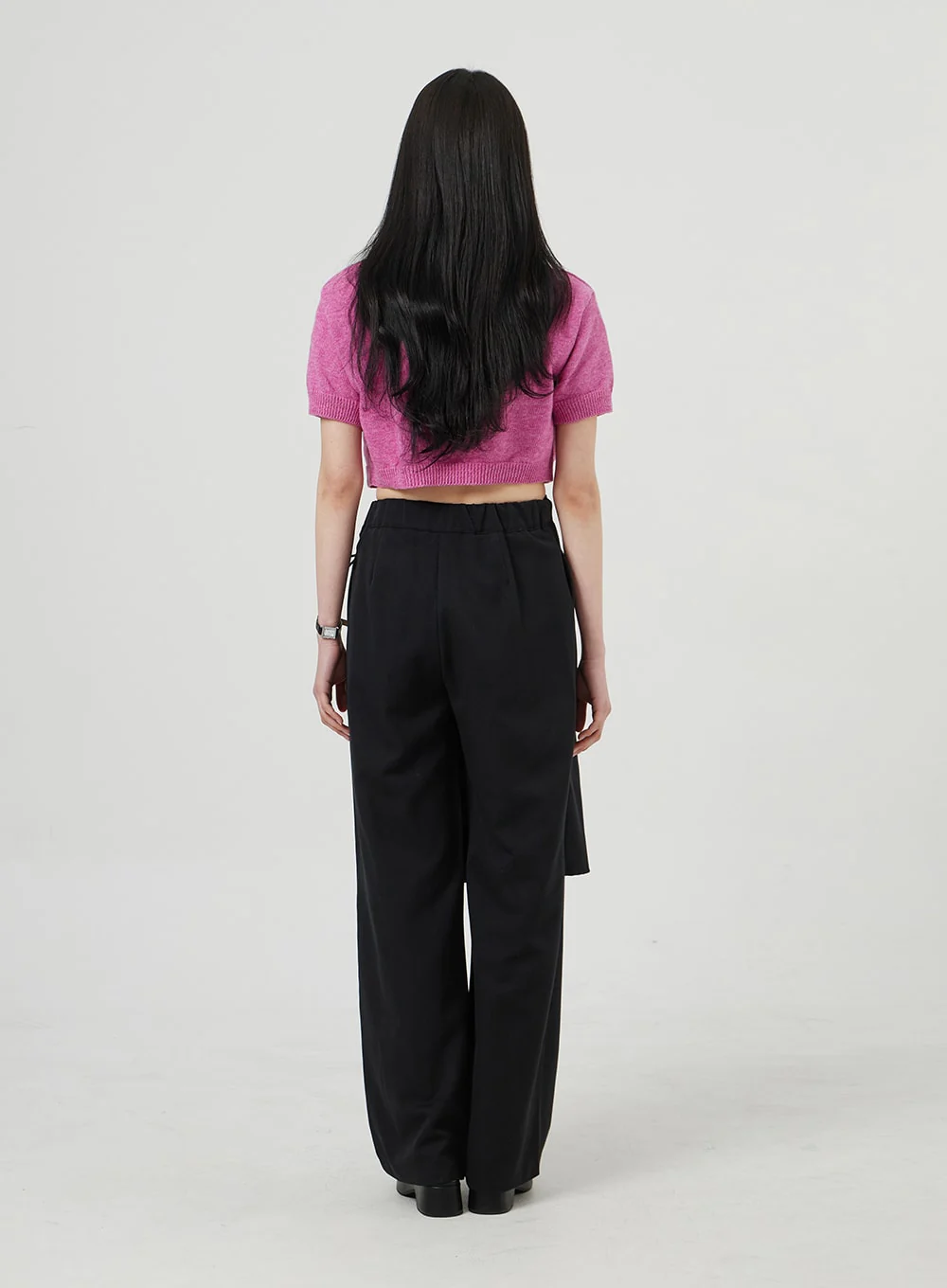 Wrapped Skirt Wide Leg Pants OF324 - Image 6