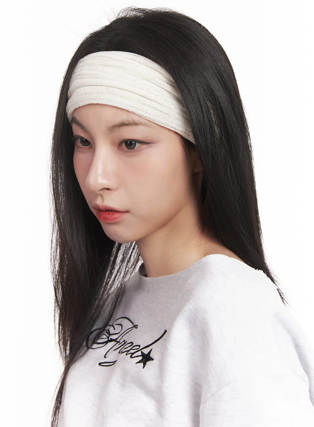 Wrinkled Cotton Headband CM518 - Image 6
