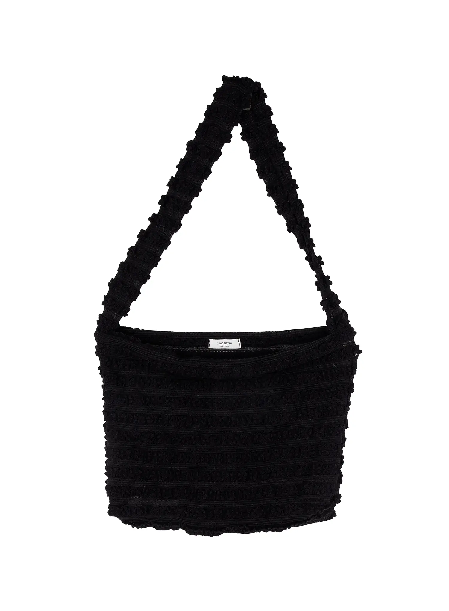 Wrinkled Knit Crossbody Bag CJ501 - Image 5