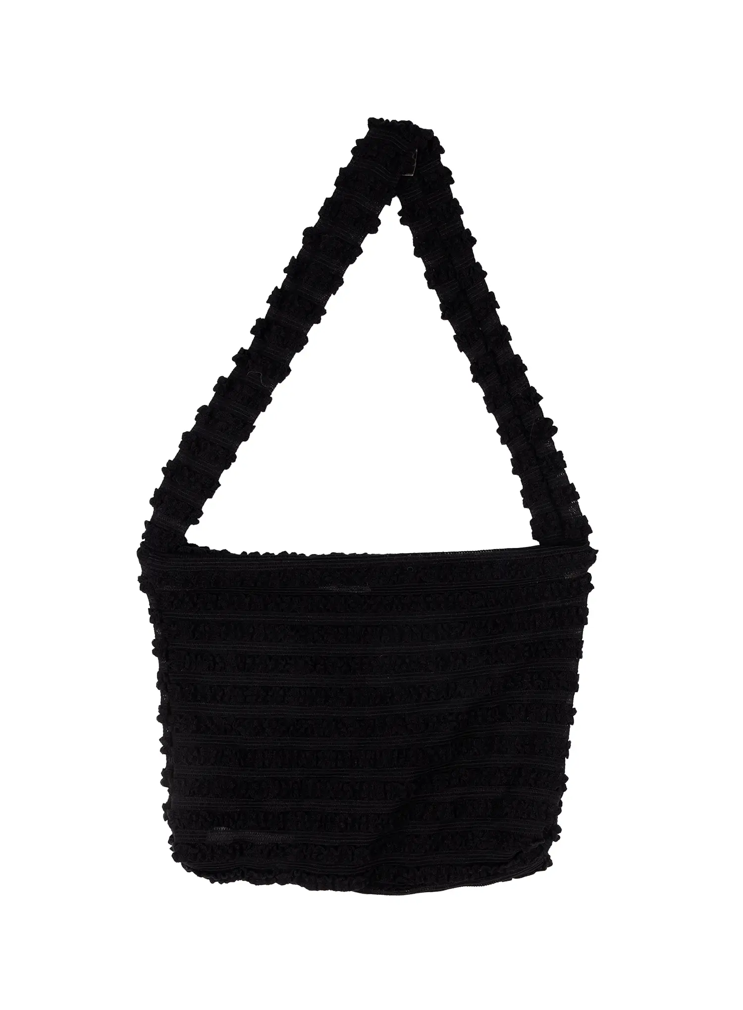 Wrinkled Knit Crossbody Bag CJ501 - Image 6