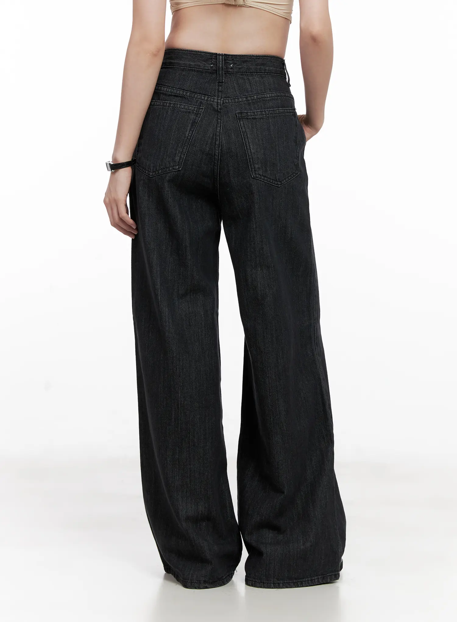 Yeon High-Waist Wide Jeans CL523 - Image 6
