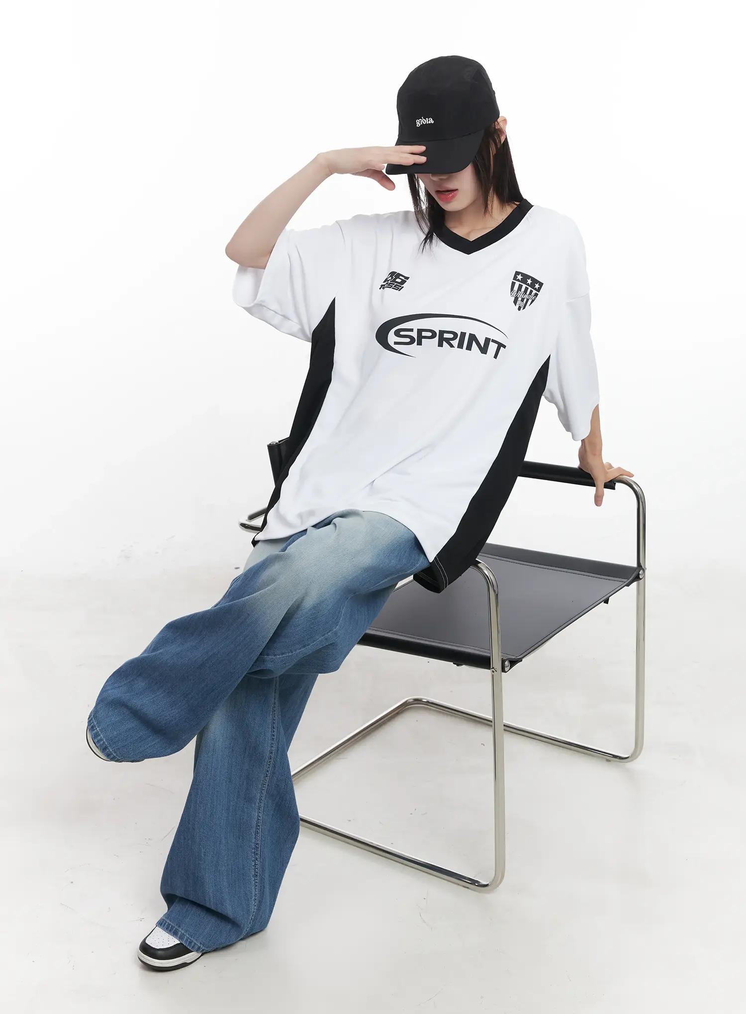 Yunjin Washed Wide-Leg Jeans CU518 - Image 9