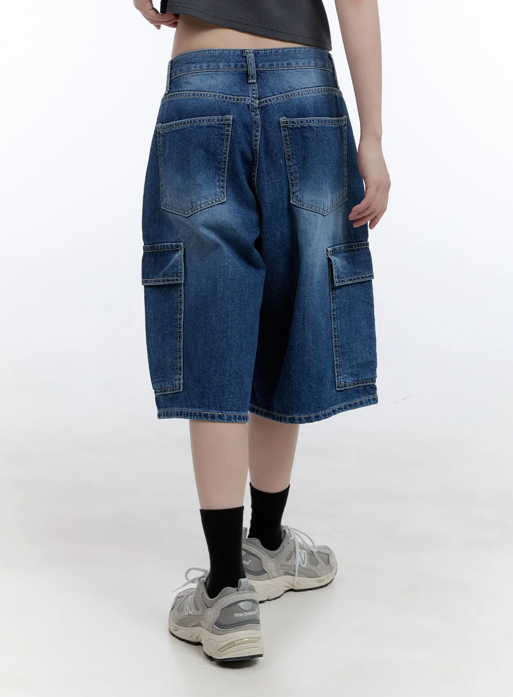 Zia Baggy Cargo Jorts CG413 - Image 6